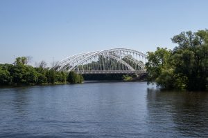 Bridge over a river near Barrhaven, Ottawa