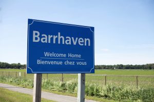 Barrhaven welcome sign