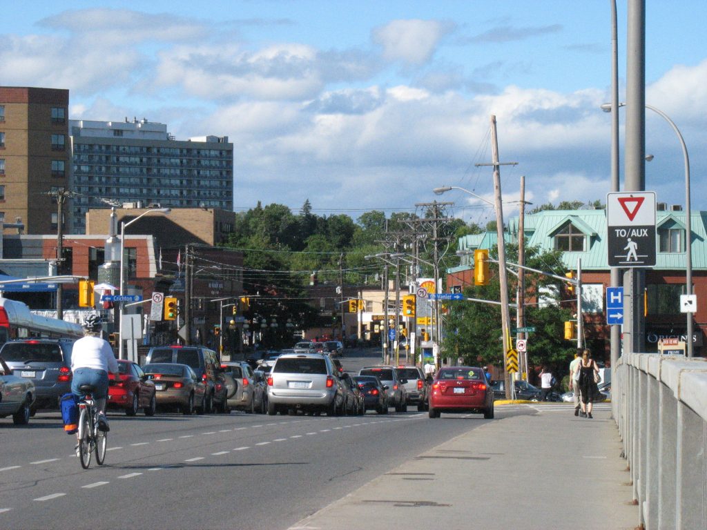 Beechwood Avenue on the edge of Vanier