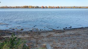 The Ottawa River seen from Petrie Island in Orléans