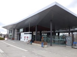 Tunney's Pasture O-Train station in Ottawa
