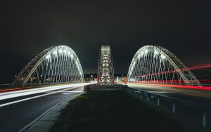 The Vimy Memorial Bridge between Riverside South and Barrhaven